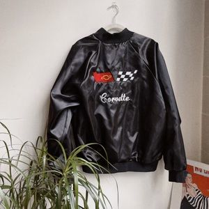 Vintage Embroidered Corvette Jacket